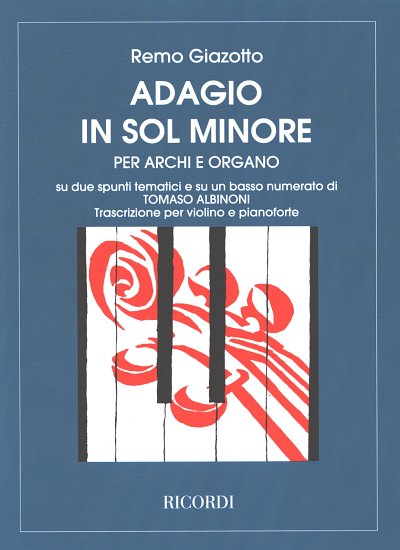 T. Albinoni: Adagio In Sol Minore, VlKlav (KlavpaSt)
