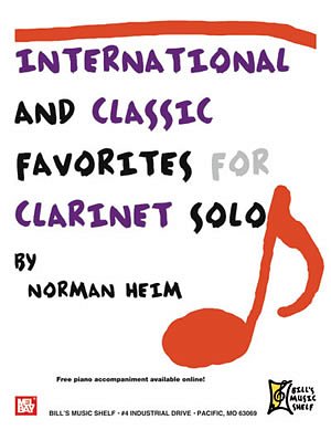 International and Classic Favorites for Clarinet, Klar