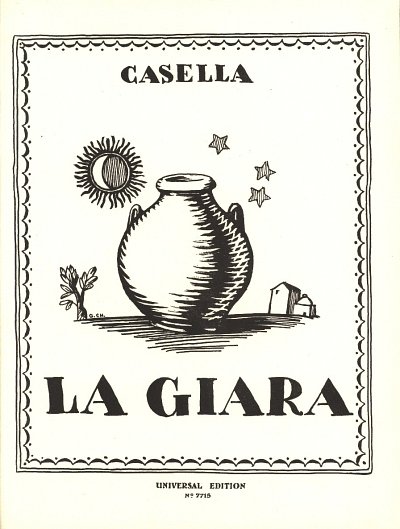 A. Casella: La Giara (Der große Krug) 