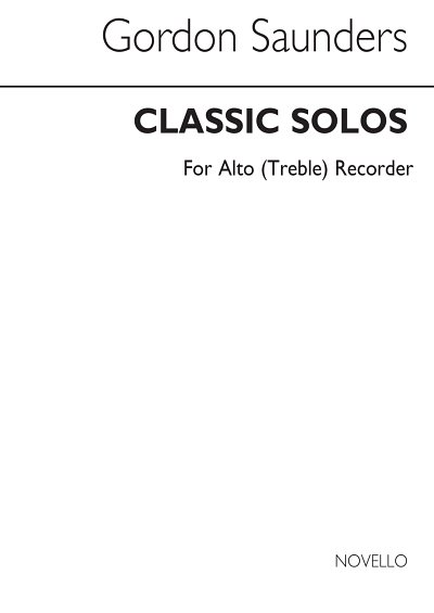 Classical Solos for Treble Recorder, Blfl