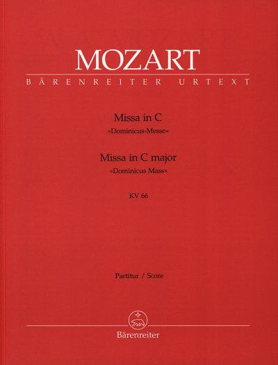 W.A. Mozart: Missa C-Dur KV 66 
