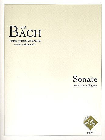 J.S. Bach: Sonate C-Dur BWV 1033, VlVcGit (Pa+St)