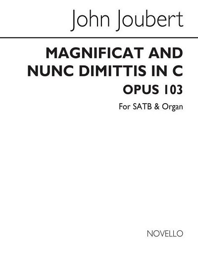 J. Joubert: Magnificat And Nunc Dimittis In C O, GchOrg (Bu)