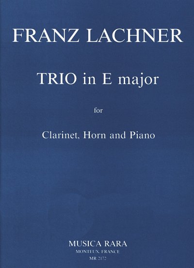 F. Lachner: Trio E-Dur