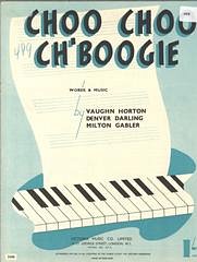 Denver Darling, Milton Gabler, Vaughn Horton, Louis Jordan And His Tympany Five: Choo Choo Ch'Boogie