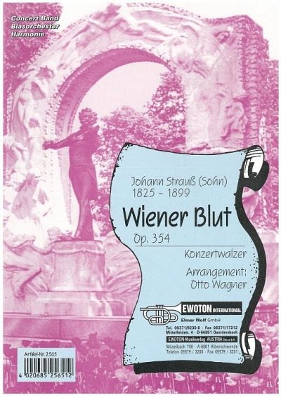 J. Strauß (Sohn): Wiener Blut op. 354, Blaso (Pa+St)