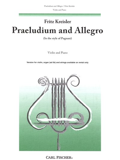 F. Kreisler: Praeludium and Allegro, VlKlav (KASt)