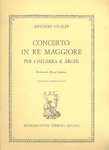A. Vivaldi: Concerto Re Magg, Git (Part.)