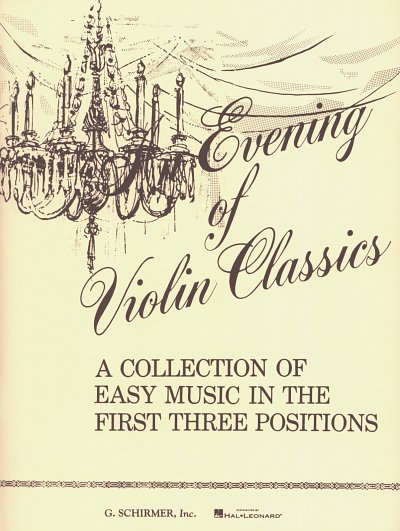 An Evening of Violin Classics, VlKlav (KlavpaSt)