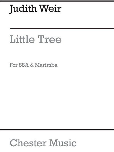 J. Weir: Little Tree (Marimba Solo Part), Mar
