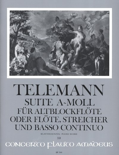 G.P. Telemann: Suite in a-moll, AblfStrBc (KASt)