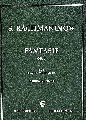 S. Rachmaninow: Der Fels - Fantasie op. , Klav(4hd) (Sppart)