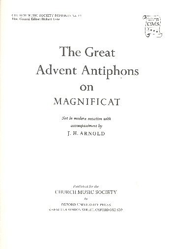 The Great Advent Antiphons on Magnificat, Ch (Chpa)