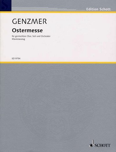 H. Genzmer: Ostermesse GeWV 3  (KA)