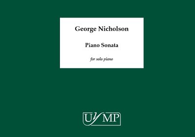 G. Nicholson: Piano Sonata, Klav