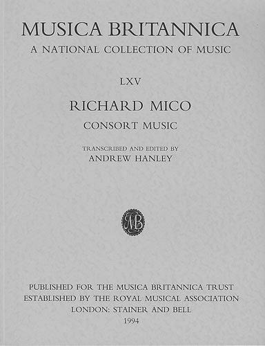 R. Mico: Consort Music, 2-5Vdg (Part.)