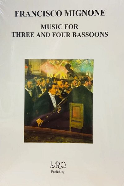 F. Mignone: Music for three and four bassoon, 3-4Fag (Pa+St)