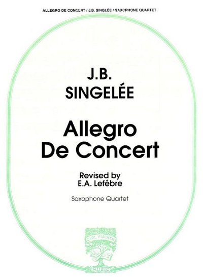 J.B. Singelée: Allegro de Concert