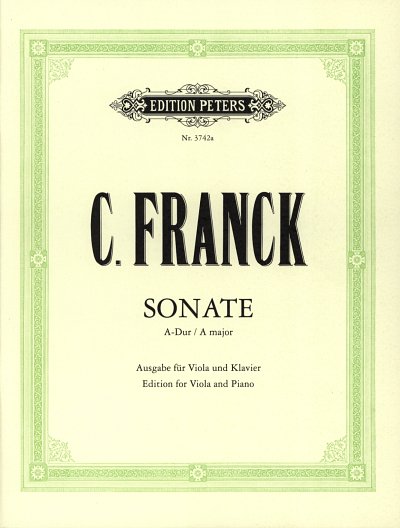 C. Franck: Sonate für Violine und Klavier A-Dur