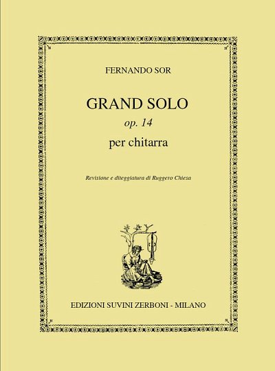 F. Sor: Grand Solo Sc 14 Per Chitarra (10), Git (Part.)