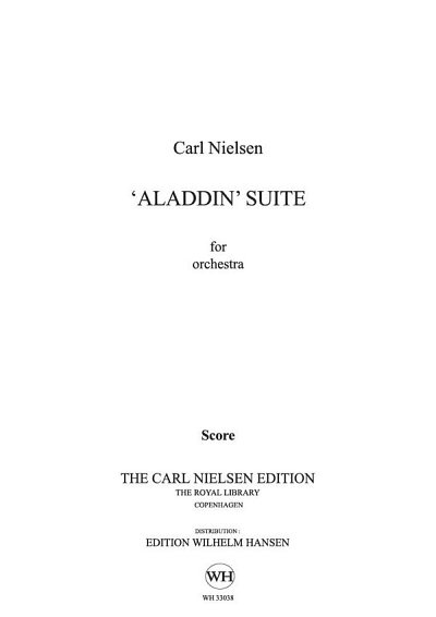 C. Nielsen: 'Aladdin' Suite, Sinfo (Part.)