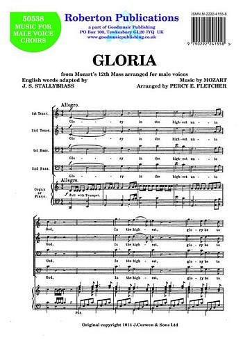 W.A. Mozart: Gloria, Mch4Klav (Chpa)