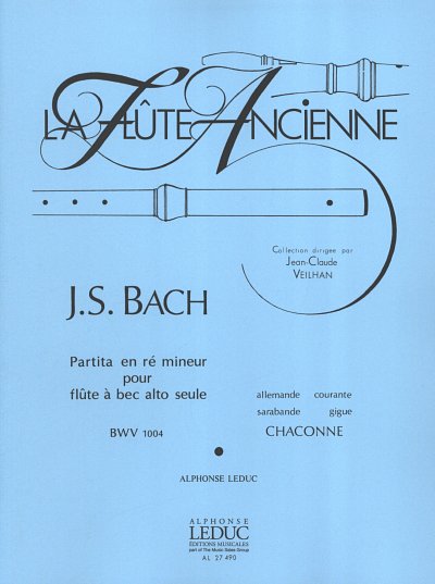 J.S. Bach: Partita BWV1004 in D Minor (Part.)