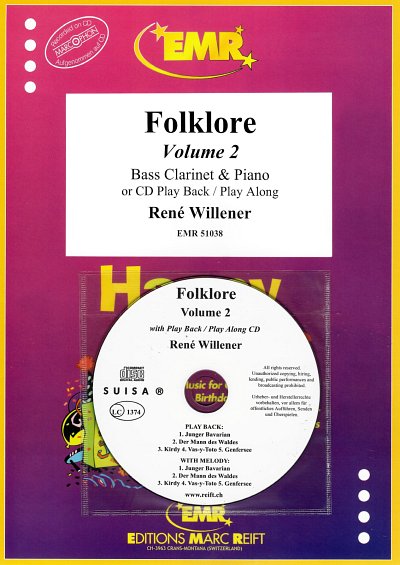 R. Willener: Folklore Volume 2, Bklar (+CD)
