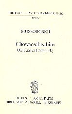 M. Mussorgski: Chowanschtschina (TxtB)