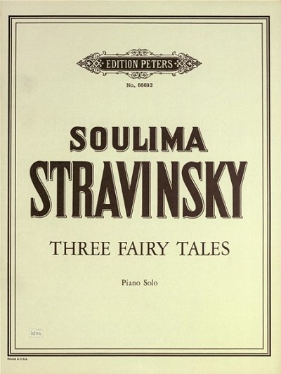Strawinsky Soulima: Fairy Tales
