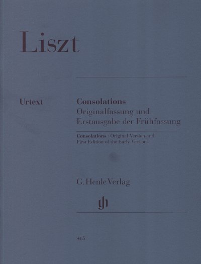 F. Liszt: Consolations, Klav (KA)