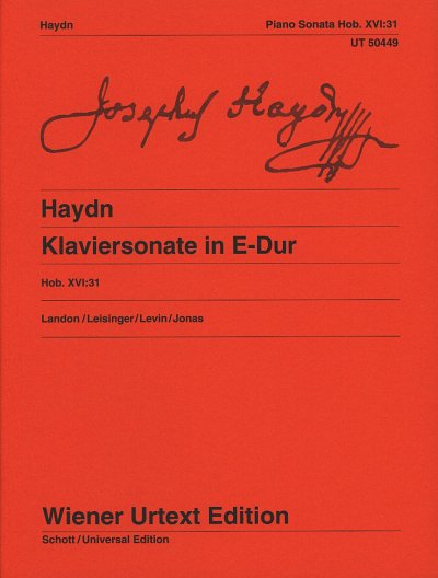 J. Haydn: Sonate E-Dur Hob. XVI:31, Klav