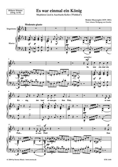 DL: M. Mussorgski: Es war einmal ein Koenig Mephistos Lied i