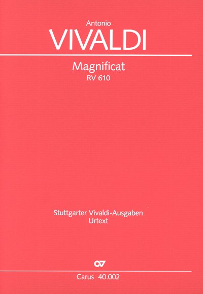 A. Vivaldi: Magnificat, 4GesGchOrcBc (Part)
