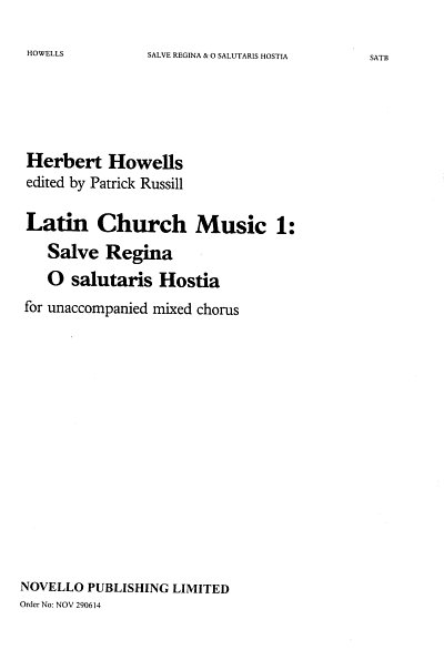 H. Howells: Salve Regina / O Salutaris Hosti, GchKlav (Chpa)