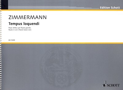 B.A. Zimmermann: Tempus loquendi  (Sppa)