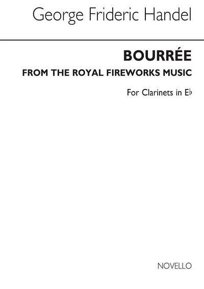 G.F. Händel: Bourree From The Fireworks Music (Clt In , Klar