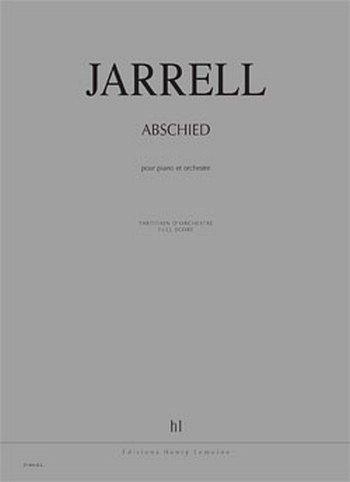 M. Jarrell: Abschied, KlavOrch