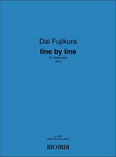 D. Fujikura: Line by line