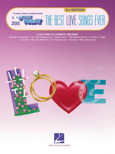 The Best Love Songs Ever - 3rd Edition, Klav