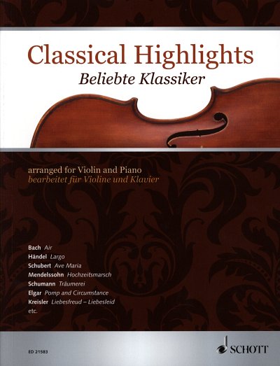 K. Mitchell: Classical Highlights - Belie, VlKlav (KlavpaSt)