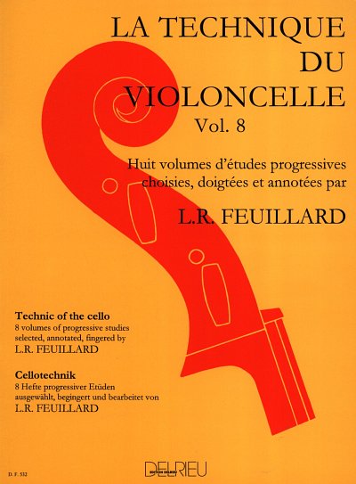 L.R. Feuillard: La Technique du Violoncelle 8, Vc