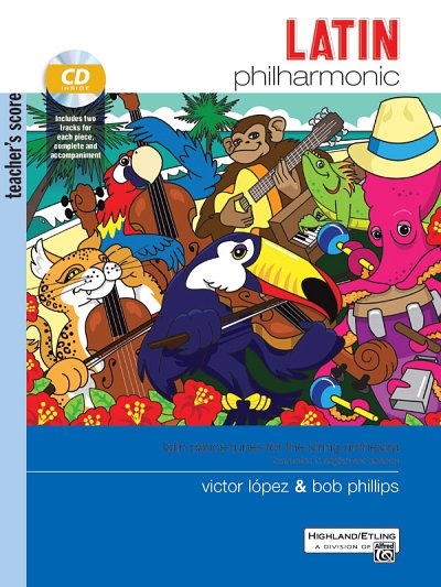 V. López: Latin Philharmonic - Teacher's Score, Stro (Bu+CD)