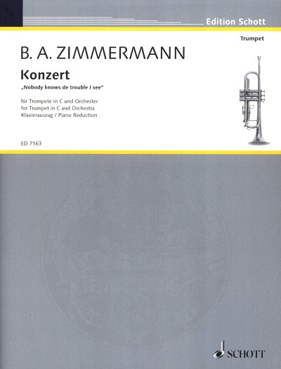 B.A. Zimmermann: Konzert, TrpCKlv (KASt)