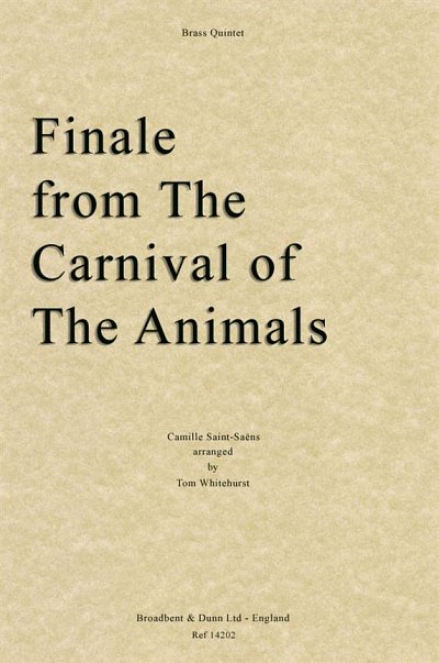 C. Saint-Saëns: Finale from The Carnival of The Animals
