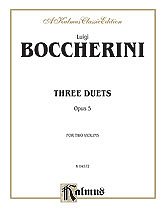 DL: L. Boccherini: Boccherini: Three Duets, Op. 5, 2Vl (Sppa