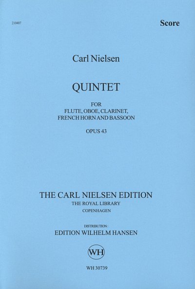 C. Nielsen: Quintett Op 43, 5Bl (Stp)