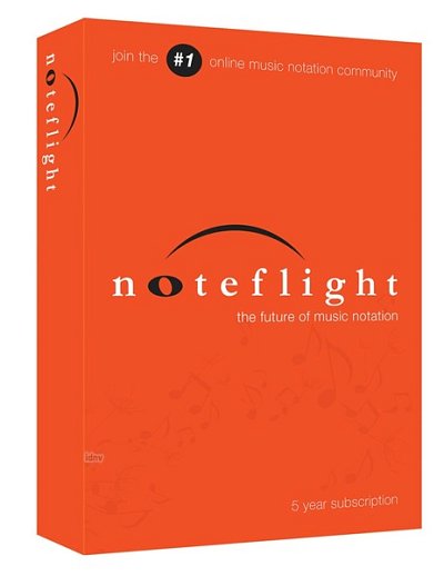 Noteflight 5 Year Subscription Box