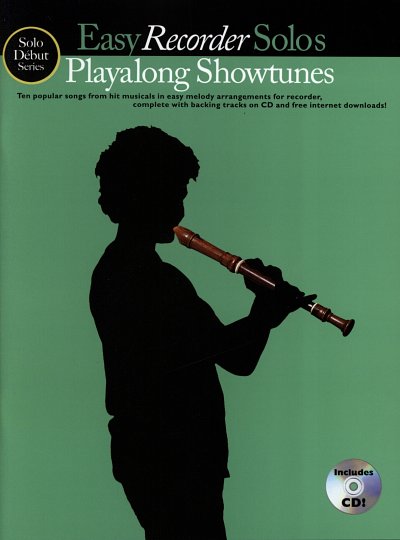 Easy Recorder Solos - Playalong Showtunes Solo Debut Series