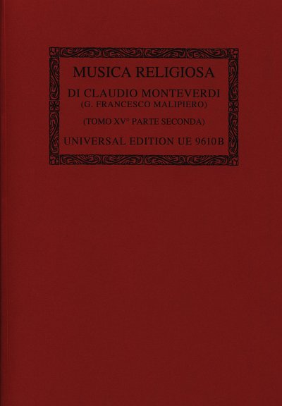 C. Monteverdi: Musica Religiosa II 15/2